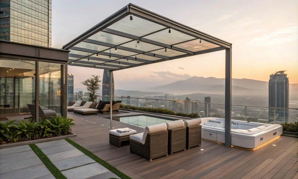 Comparing Clear, Tinted, and Frosted Polycarbonate Roof Panels